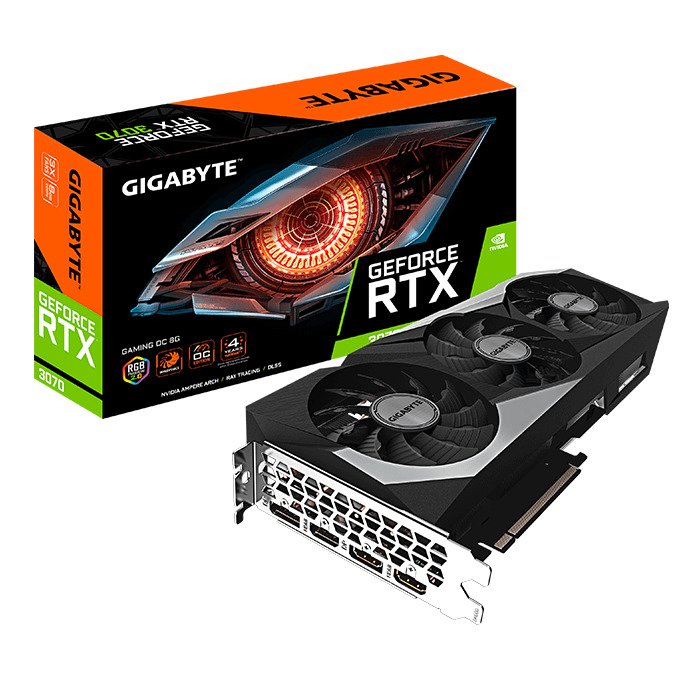 VGA GIGABYTE GeForce RTX 3070 GAMING OC 8G