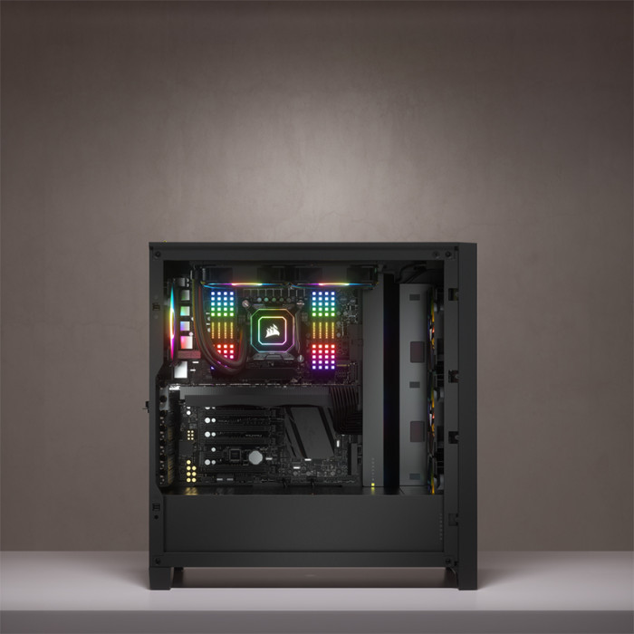 Case Corsair iCUE 4000X RGB TG Black