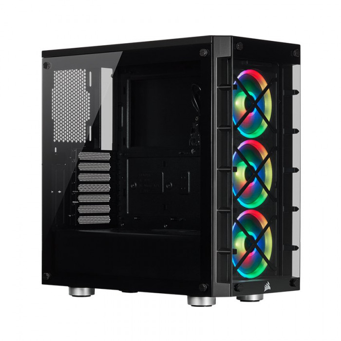 Case kính cường lực Corsair 465X TG RGB Black