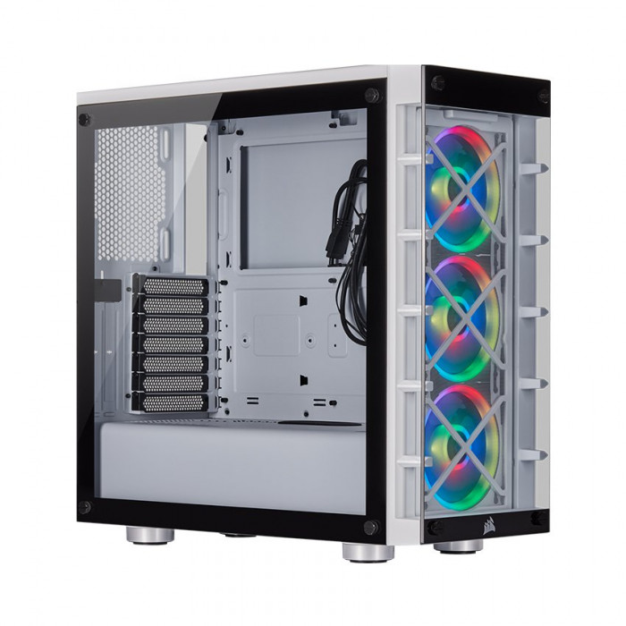 Case kính cường lực Corsair 465X TG RGB White