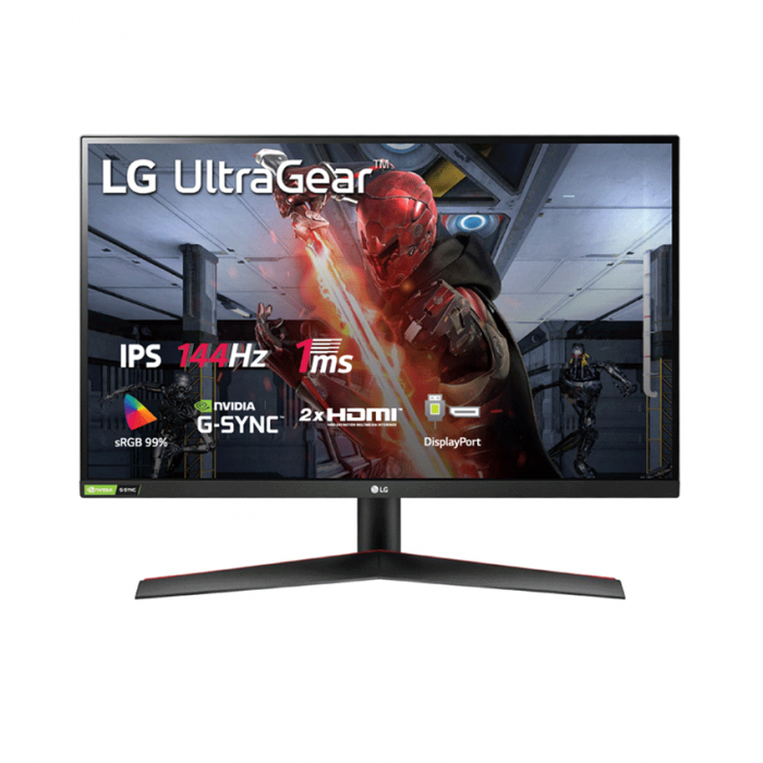Màn Hình LG UltraGear™ 27in IPS Full HD 144Hz 1ms (GtG) NVIDIA® G-SYNC® Compatible HDR 27GN600-B