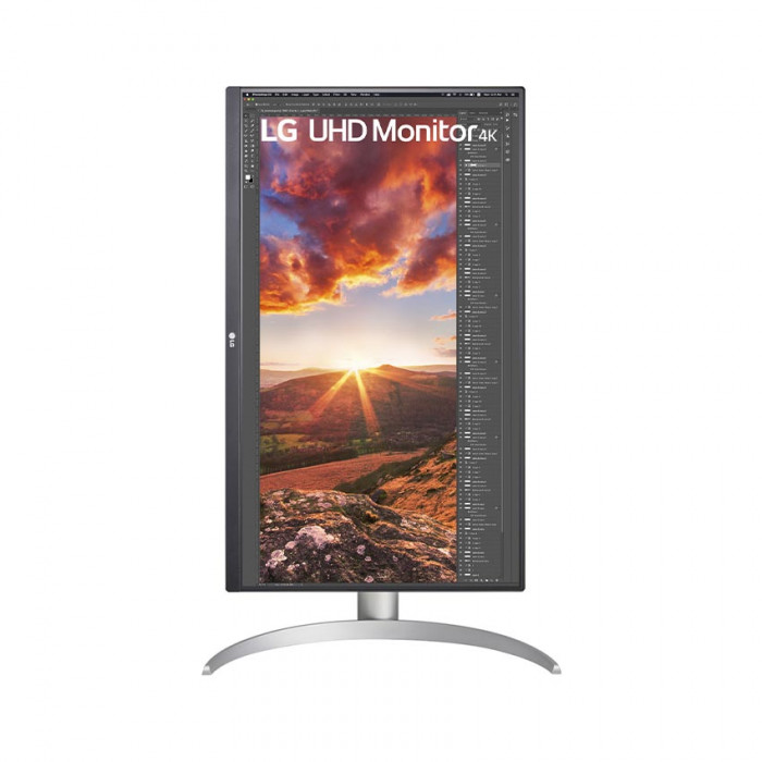 Màn Hình LG UHD 4K 27 inch IPS VESA DisplayHDR™ 400 USB Type-C™ Chân đế linh hoạt 27UP850-W