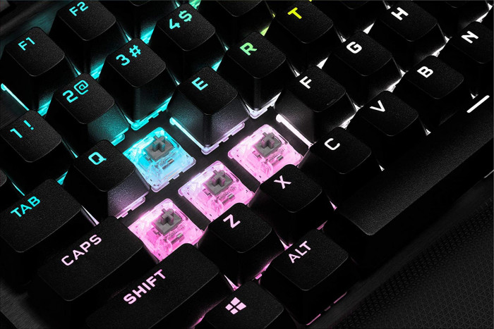 Bàn phím Corsair K70 RGB TKL CHAMPION SERIES Mechanical Gaming Keyboard — CHERRY MX SPEED