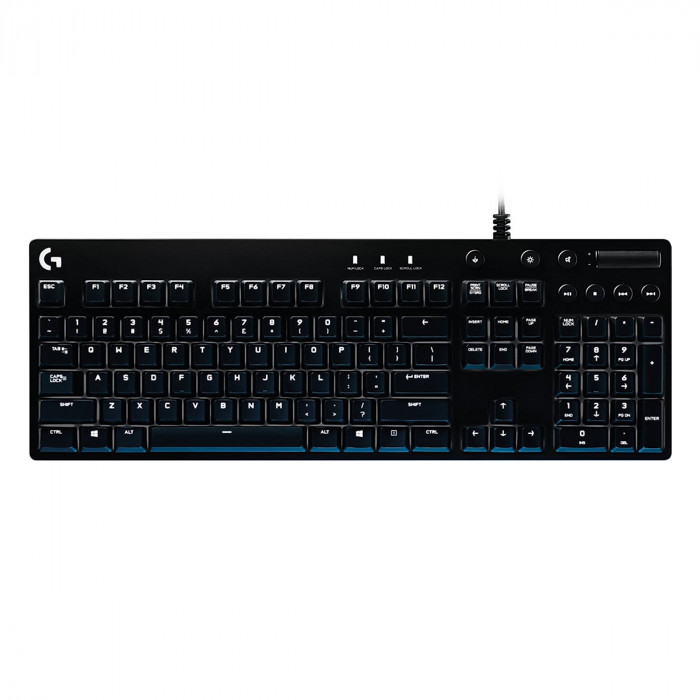 Logitech G610 Orion Blue Backlit Mechanical Gaming Keyboard - Switch Cherry Blue