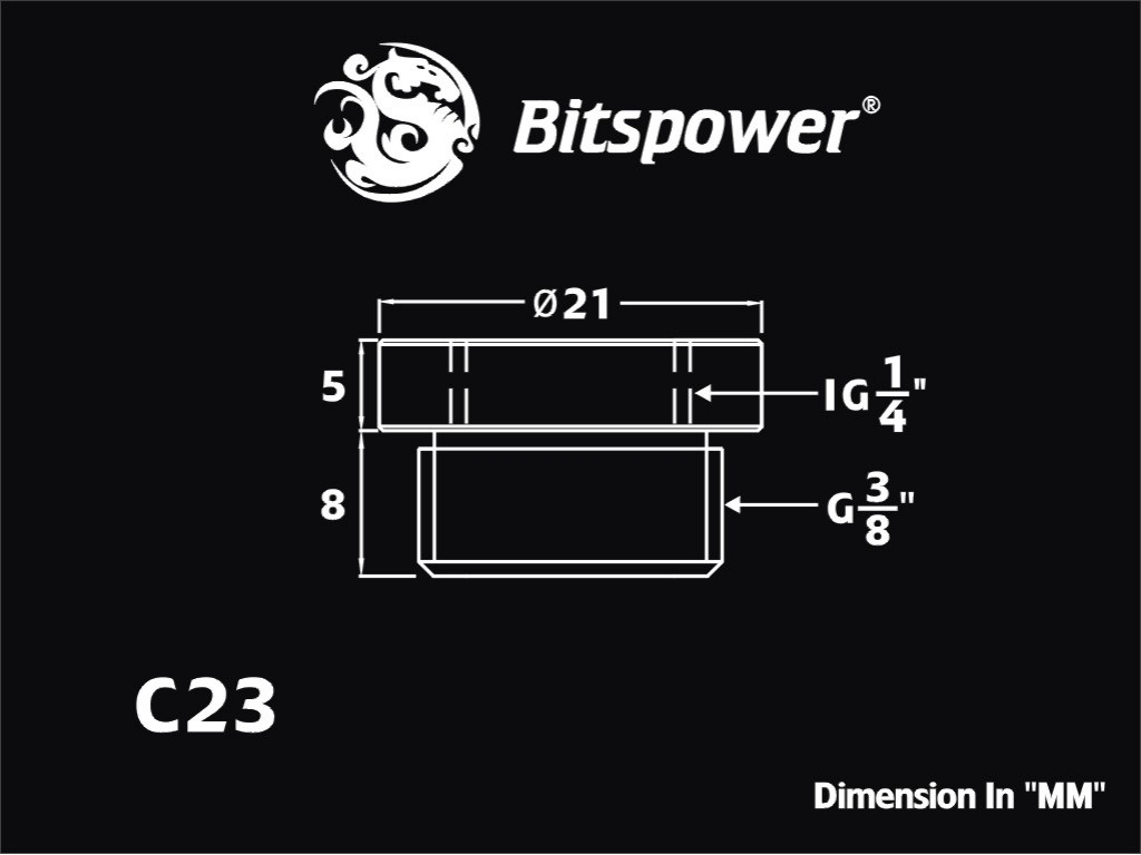 Bitspower Fitting Adapter