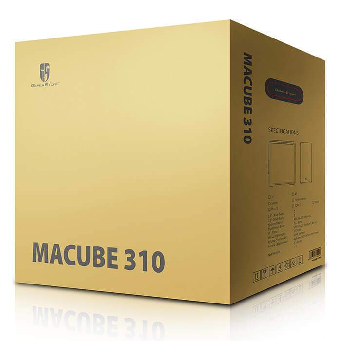 CASE DeepCool Macube 310P White