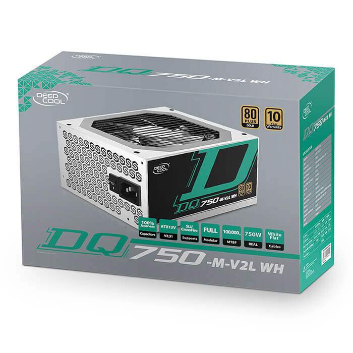 PSU GamerStorm DQ750-M V2 White - 80 PLUS GOLD