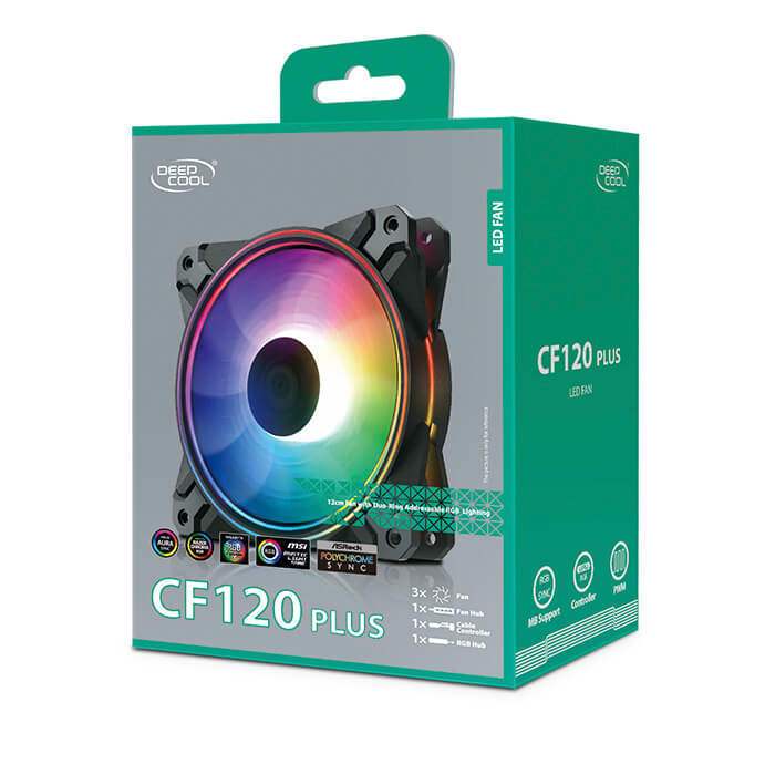 DeepCool CF120 Plus A-RGB 3F
