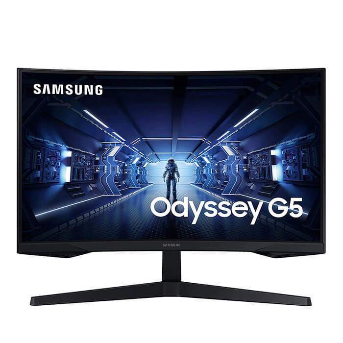 Màn hình LCD 27'' Samsung Odyssey G5 LC27G55TQBEXXV WQHD 2K 144Hz 1ms HDR10 Freesync Cong