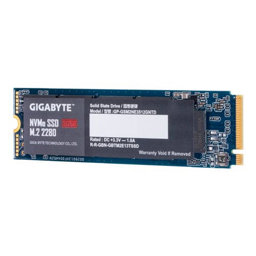 SSD Gigabyte 512GB M.2 2280 PCIe NVMe Gen 3x4