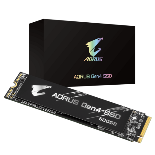 SSD Gigabyte AORUS 500GB PCIe Gen 4.0x4 (No heatsink)