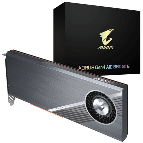 SSD Gigabyte Aorus 8TB AIC NVMe Gen 4.0 (Adaptor)