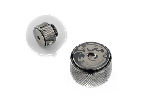  Bitspower AIR-Exhaust Fitting (Silver)