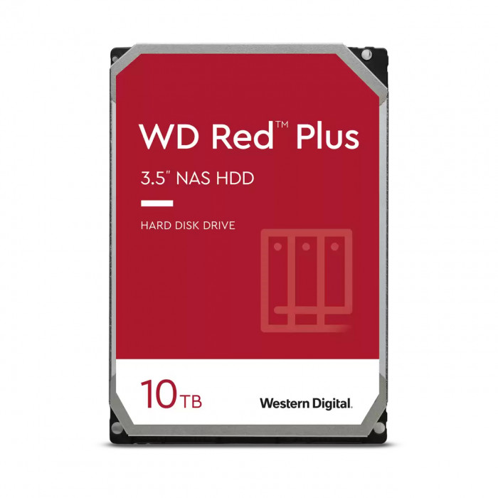 HDD Western Digital Red™ Plus 10TB 3.5 (5400rpm)