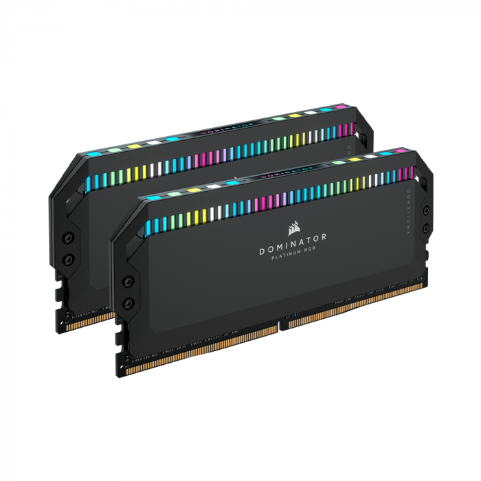 Ram Corsair DOMINATOR Platinum RGB 32GB (2x16GB) DDR5 DRAM 5600MHz C36 - Black