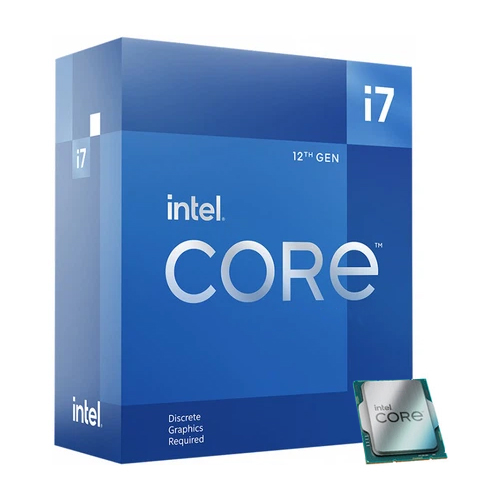 CPU Intel Core i7-12700F(2.1GHz turbo up to 4.9GHz, 12 nhân 20 luồng, 25MB Cache, 65W) - Socket Intel LGA1700