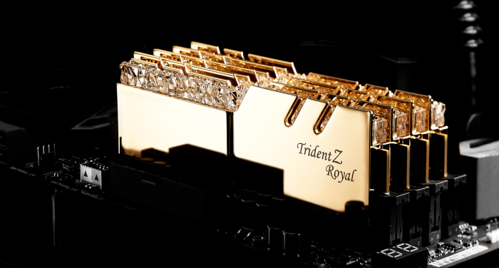 RAM G.Skill Trident Z RGB Royal Gold 64GB (4x16GB) DDR4 3000MHz