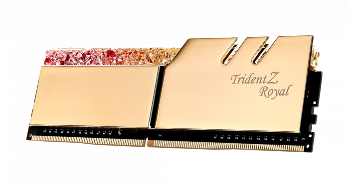 RAM G.Skill Trident Z RGB Royal Gold 64GB (4x16GB) DDR4 3000MHz