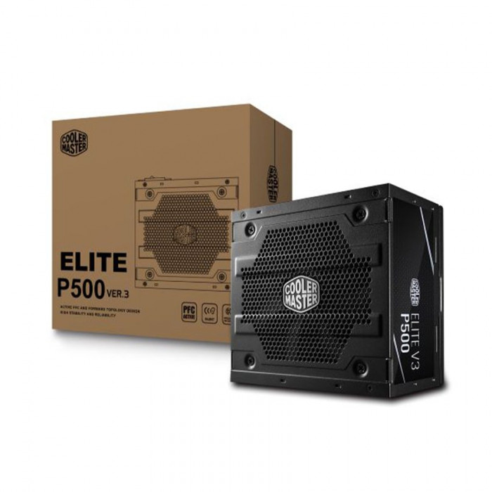 PSU Cooler Master Elite V3 230V PC500 500W (Màu Đen)