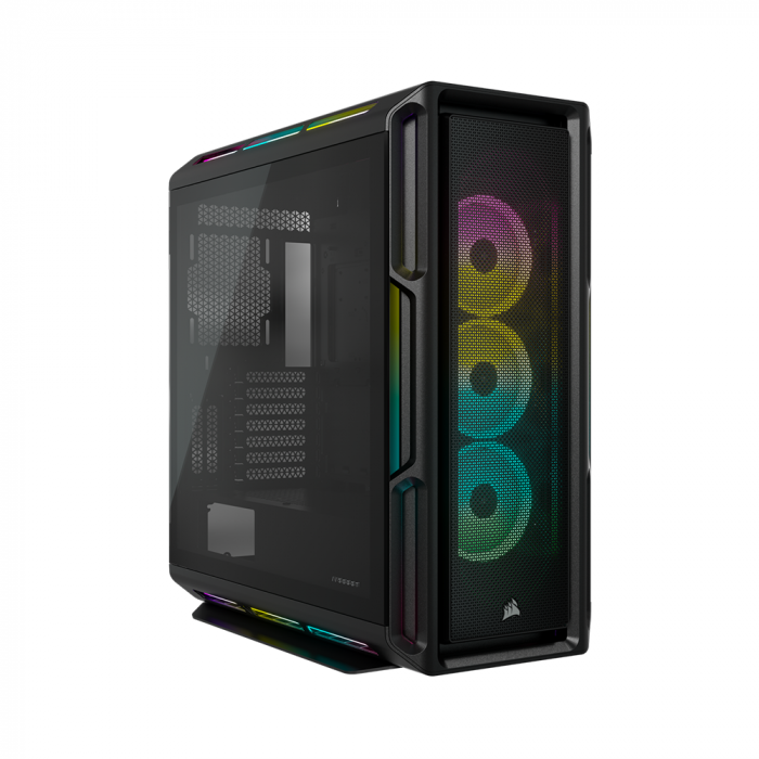 Case CORSAIR iCUE 5000T RGB Tempered Glass Mid-Tower ATX — Black