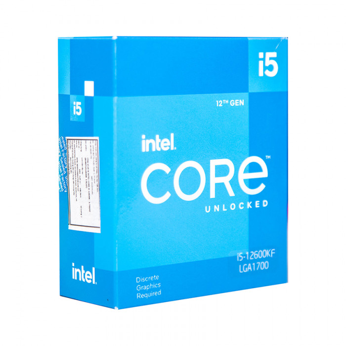 CPU Intel Core i5-12600KF (3.7GHz turbo up to 4.9Ghz, 10 nhân 16 luồng, 20MB Cache, 125W) - Socket Intel LGA 1700)