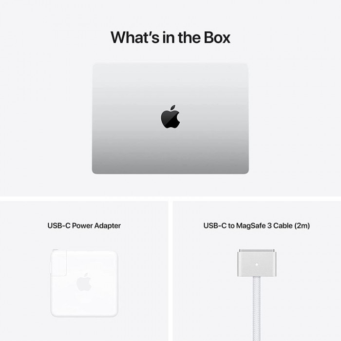 Apple Macbook Pro (MKG (R3SA/A) (Apple M1 Pro/16GB/512GB/14.2 Silver) (2021)