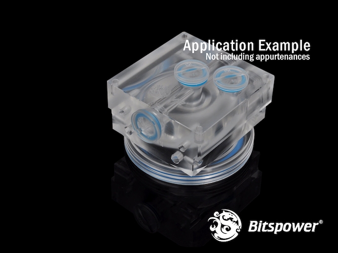 O-Ring Kit For Bitspower D5 MOD TOP (UV Blue)