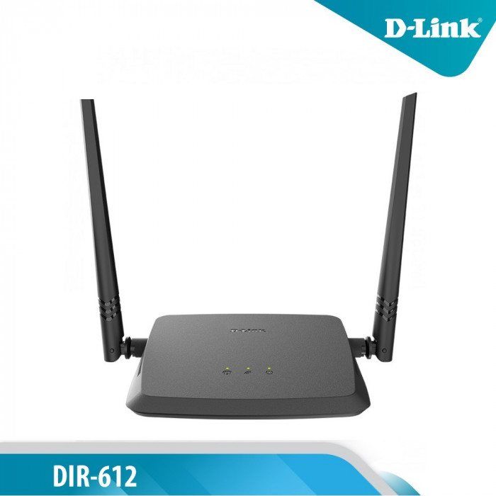 Bộ định tuyến Router Wifi D-Link Dir-612 (Chuẩn N 300Mbps/2.4GHz)