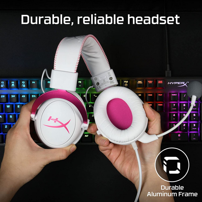 Tai nghe HyperX Cloud II Pink Gaming Headset
