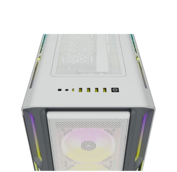 Case CORSAIR iCUE 5000T RGB White (CC-9011231-WW)