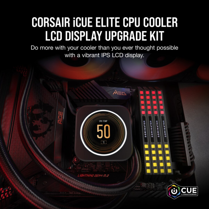 Màn hình LCD dùng cho tản nhiệt nước Corsair ELITE - Black CW-9060056-WW