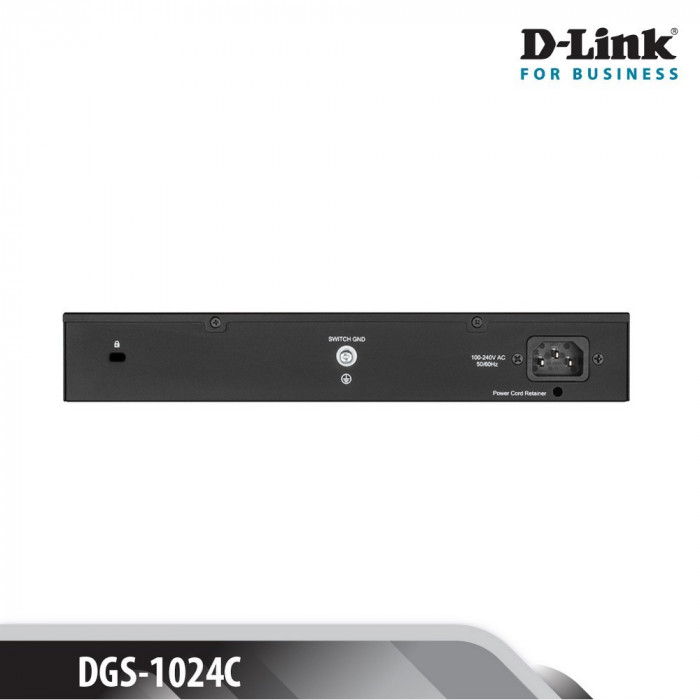 Giga Switch D-Link 24 cổng 10/100/1000M RJ45 - (DGS-1024C)