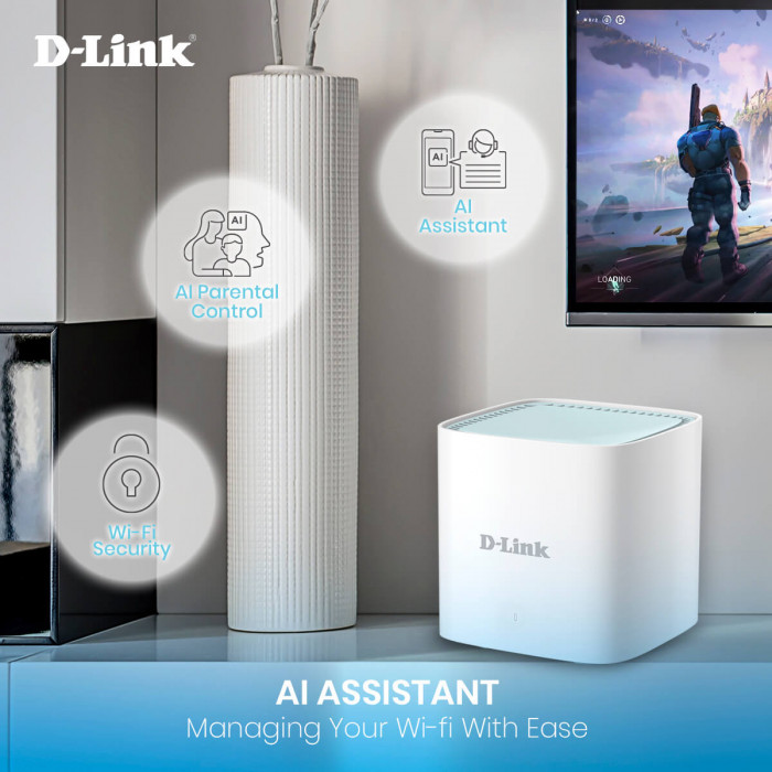 Bộ MESH Wifi D-Link M15 (2 PACK) Chuẩn AX1500