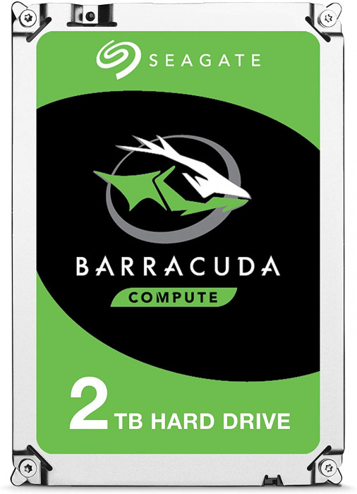 HDD Seagate BarraCuda 2TB (3.5 inch/SATA III/256MB Cache/7200RPM)
