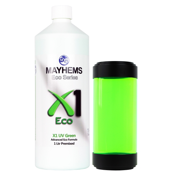 Mayhems X1 UV Green 1 Ltr Premixed V2