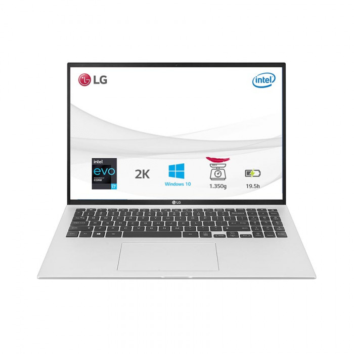 Laptop LG G17Z90P-G.AH76A5 (i7 1165G7/16GB/512GB/17 inch/Silver 2021)