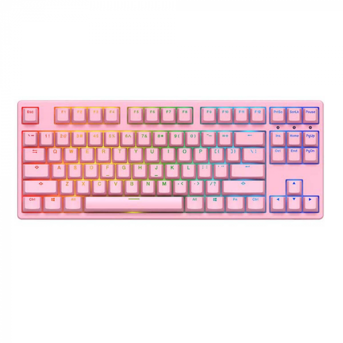 Bàn Phím Cơ AKKO 3087S RGB Pink - AKKO Swtich