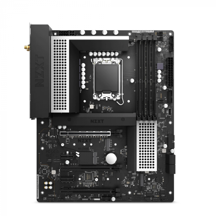 Mainboard NZXT N5 Z690 Intel Motherboard with Wi-Fi - White