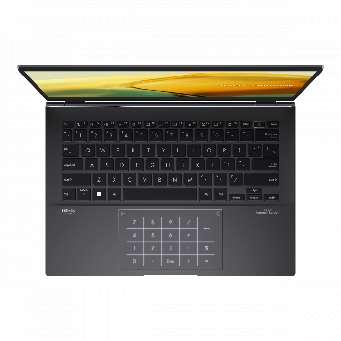 Laptop Asus ZenBook UM3402YA-KM074W (R5-5625U/8GB/512GB/13.3 inch OLED 2.8K) - Jade Black