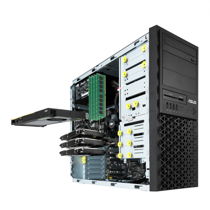 Máy tính trạm Asus PRO E500 G6 i7-10700K/16GB/512GB/RTX3090 24GB - Black