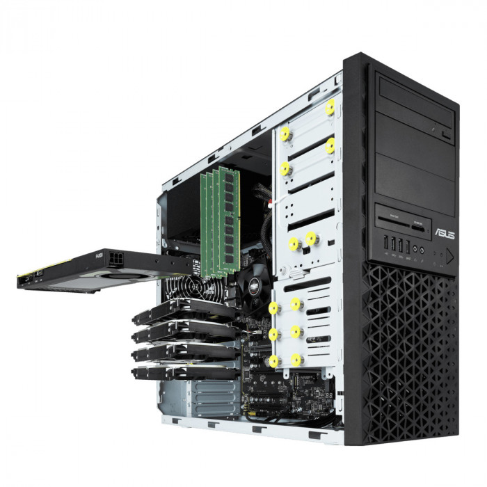 Máy tính trạm Asus PRO E500 G7 Xeon W-1300/16GB - Black