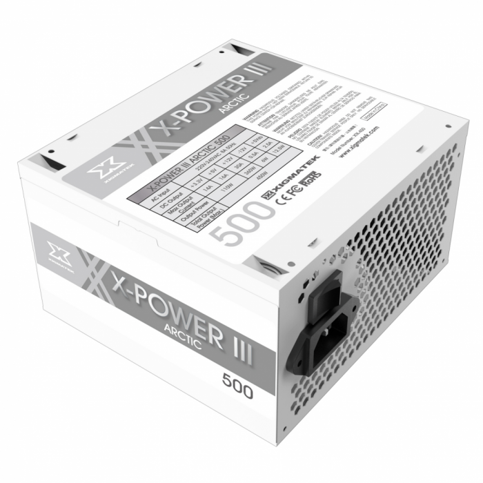 Nguồn  máy tính Xigmatek X-POWER III 500 ARTIC EN48052 450w - (EN48052)