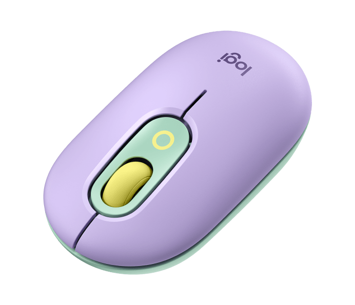 Chuột không dây Logitech POP Mouse - Purple/Mint
