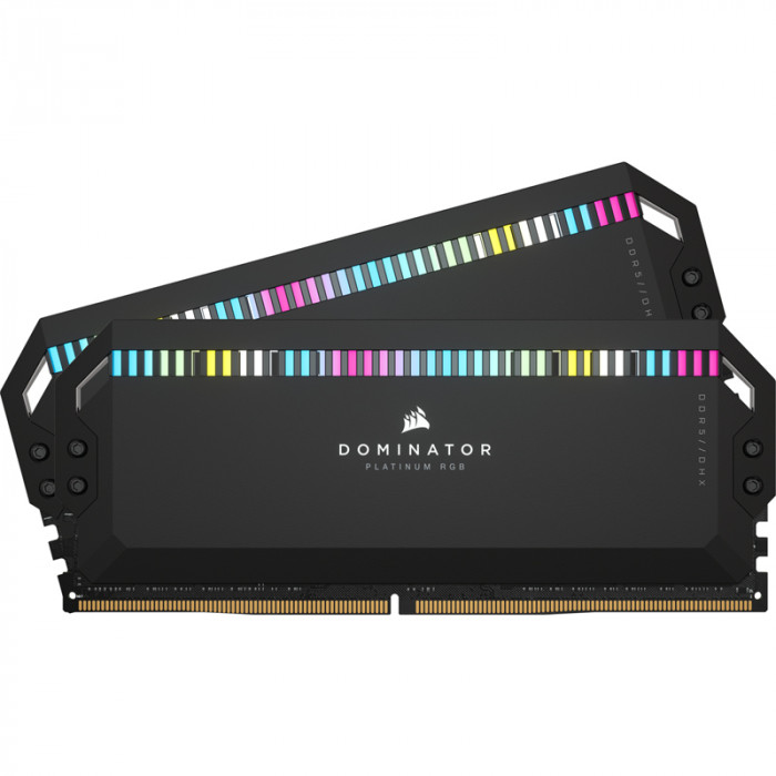 Ram Corsair Dominator Platinum RGB Black 32GB (2x16GB) DDR5 6000Mhz C36 CMT32GX5M2X6000C36