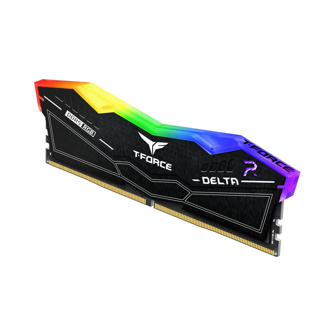 Ram TEAMGROUP T-Force Delta 32GB(2x16GB) DDR5/5200Mhz RGB  - Black