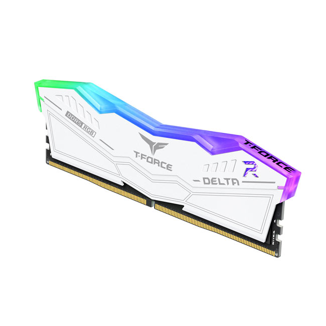Ram TEAMGROUP T-Force Delta 32GB(2x16GB) DDR5/5200Mhz RGB  - White