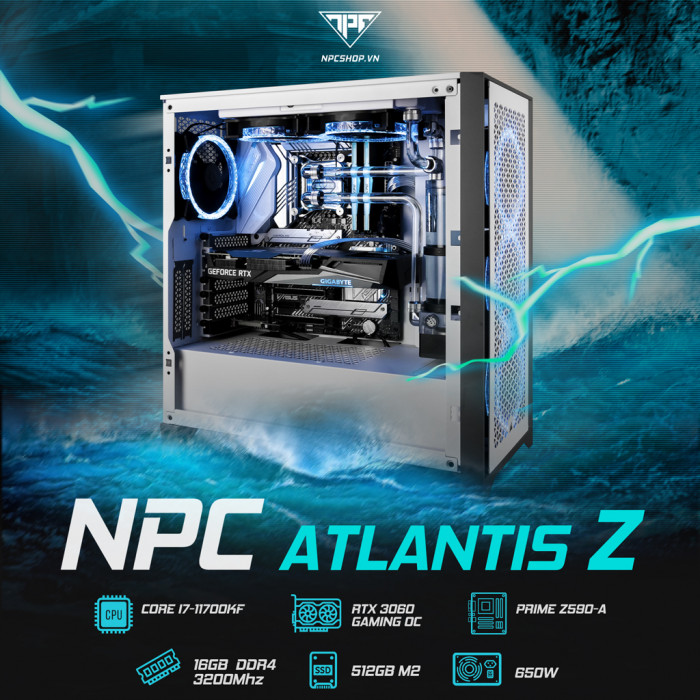 NPC ATLANTIS Z (i7-11700KF/16GB/512GB/RTX 3060 OC)