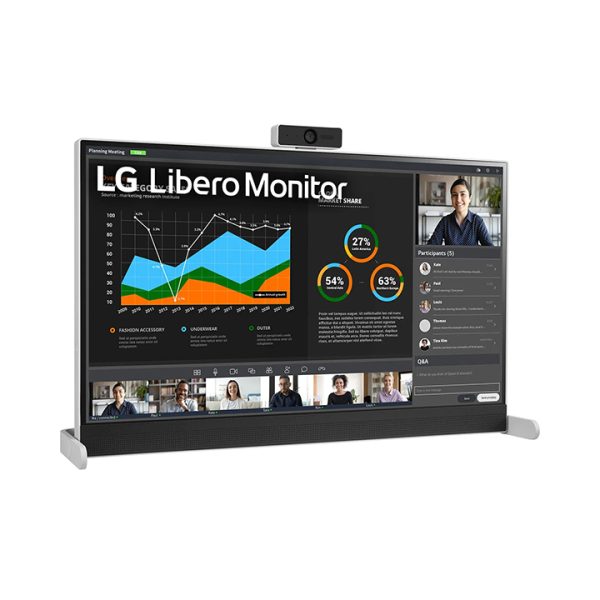Màn hình LG Libero 27BQ70QC-S 27 inch QHD (IPS/Webcam/350nits/5ms/75hz)
