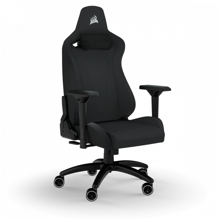 Ghế Gaming Corsair TC200 Gaming Chair Soft Fabric – Black/Black