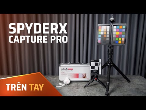 Bộ cân màu nhiếp ảnh Datacolor SpyderX Capture Pro